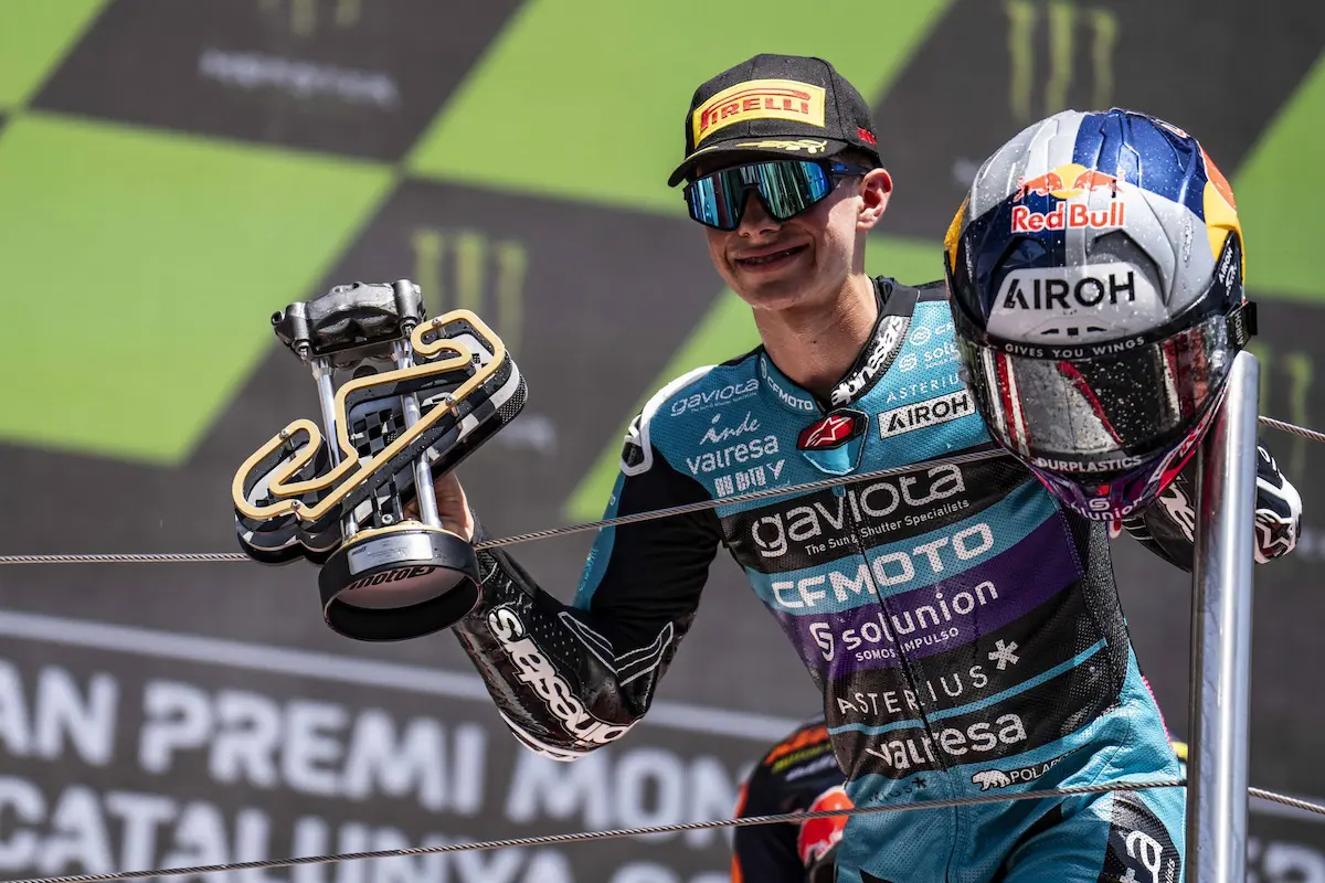 David Alonso Brilla el en el Gran Premio de Cataluña