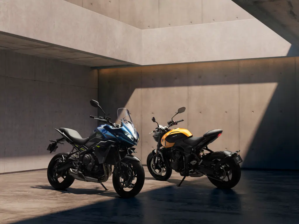 Las Trident 660 y Tiger Sport 660 se actulizan