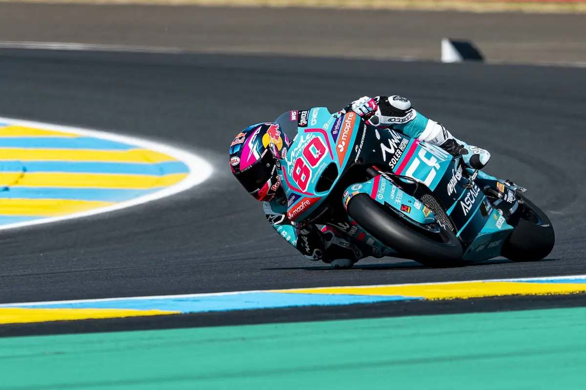 David Alonso, moto 2