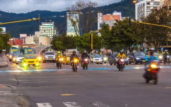Estas son las ciudades de Colombia con más motos